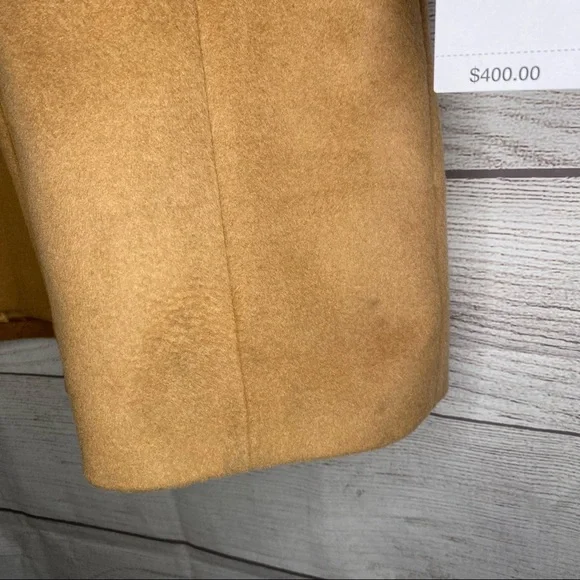 MICHAEL Michael Kors Wool Coat -Dark Camel size PM NEW WITH TAGS - Picture 13 of 16